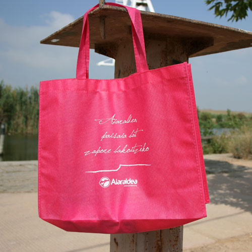 bolsa de tela tst rosa