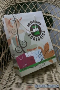 bolsas ecologicas de lujo impresas con cordon