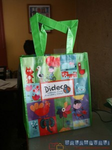 Bolsas ecologicas de rafia impresas con tu logo