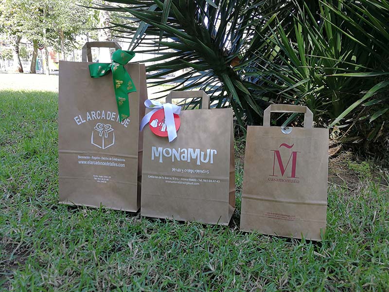 bolsas ecologicas de papel kraft