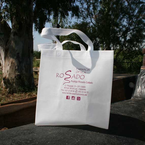 bolsa de tela tst +takeaway blanca