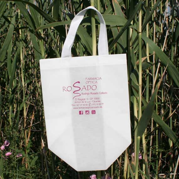 bolsa de tela tst +takeaway blanca