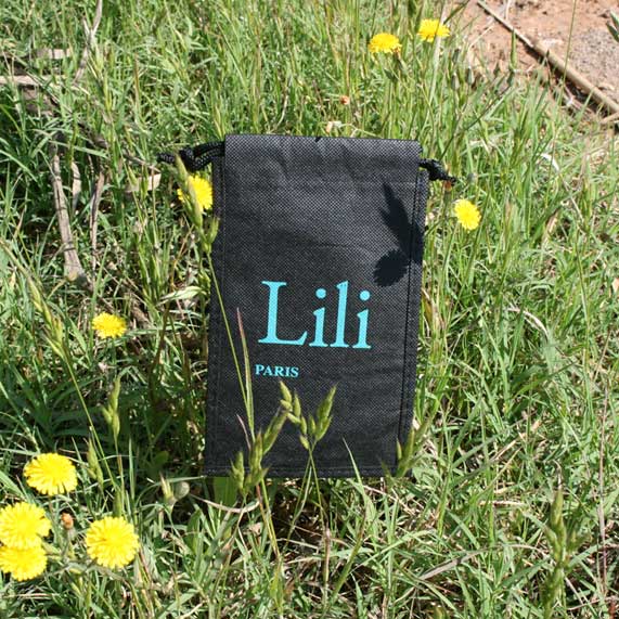 bolsa de tela + judería negra