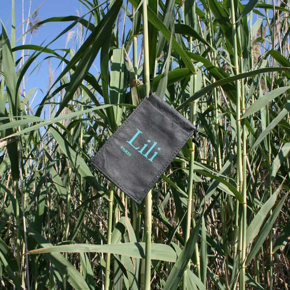bolsa de tela + judería negra