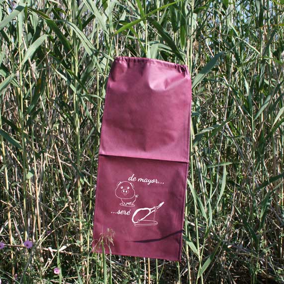bolsa de tst + jamonero granate