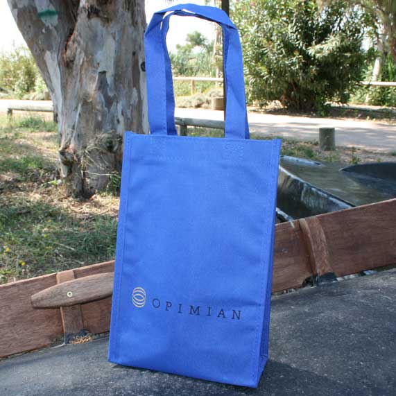 bolsa + ecologica reciclable azul