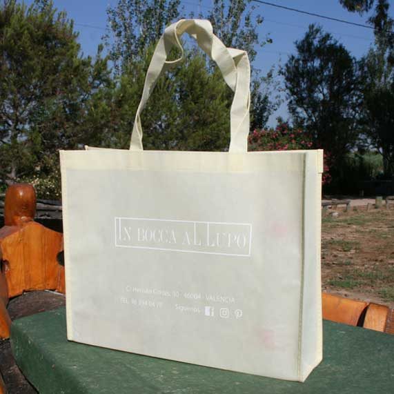 Bolsa de Tela TST Lazo Beige - Imagen 2
