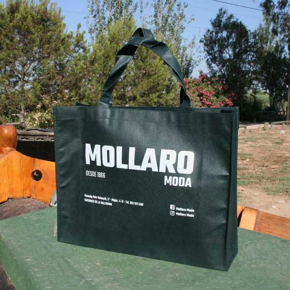 Bolsa de Tela TST Lazo Verde Botella