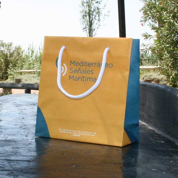 bolsa de papel + newpap