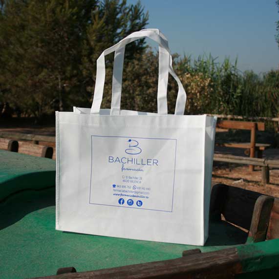 Bolsa de Tela TST Paula Blanca - Bolsas Ecológicas para Comercios y Tiendas