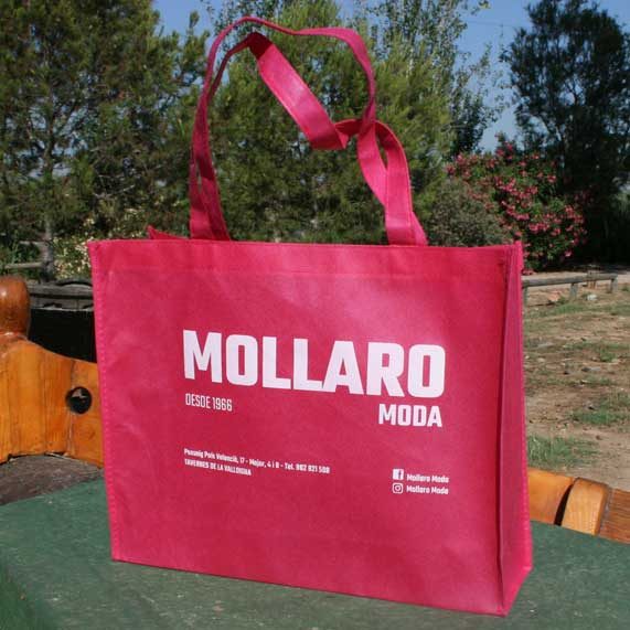 Bolsa de Tela TST Lazo Fucsia - Imagen 2