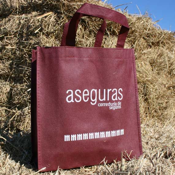 Bolsa de Tela Tst Lazo Burdeos Reciclable