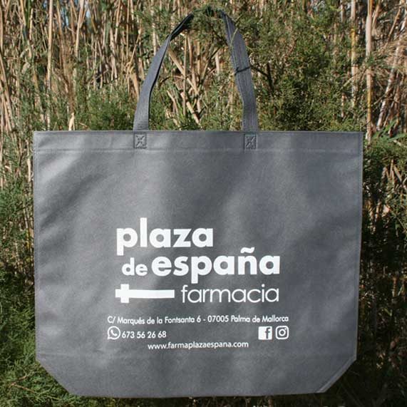 Bolsa de Tela Tst Maria Gris Reciclable